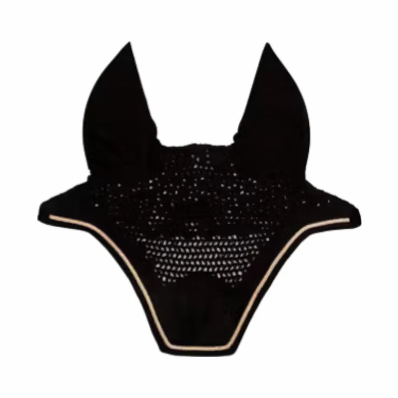 Best - Bonnet pour chevaux anti-bruits Wellington Basic Velvet Bonnets Pour Chevaux