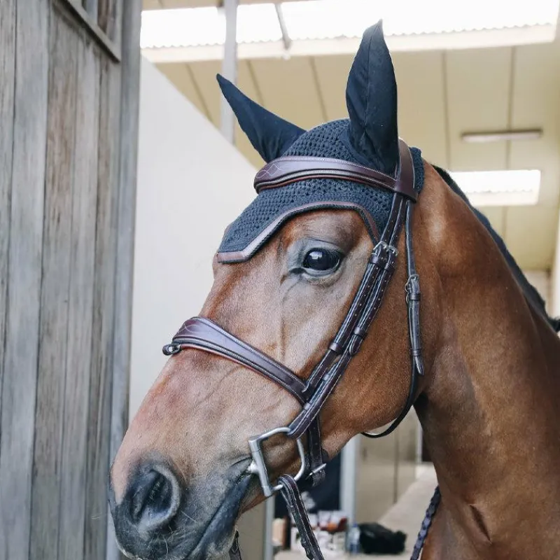 New - Bonnet Wellington cuir combi Anti-bruits Bonnets Pour Chevaux|Cso
