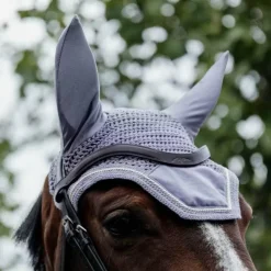 Bonnets Pour Chevaux*Kentucky Horsewear - Bonnet pour chevaux anti-bruits Wellington Velvet Violet