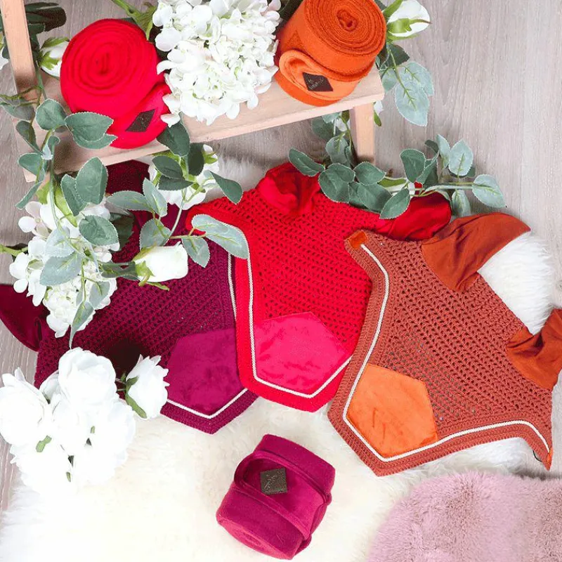 Cso|Collection "Minis" Kentucky*Kentucky Horsewear - Bonnet Wellington velvet Rouge