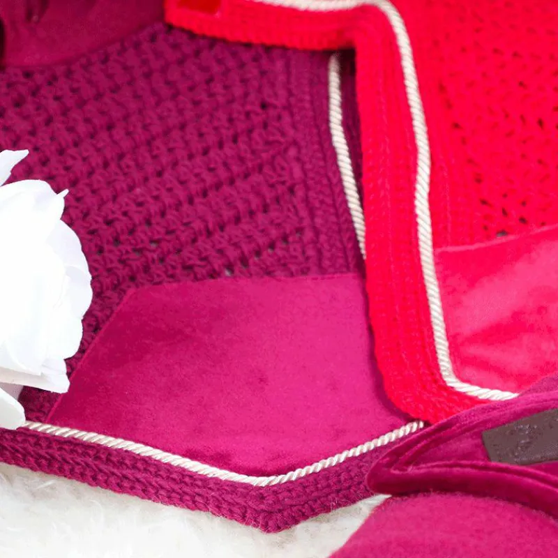 Cso|Collection "Minis" Kentucky*Kentucky Horsewear - Bonnet Wellington velvet Rouge