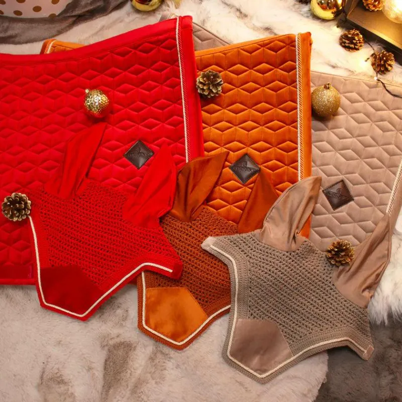 Cso|Collection "Minis" Kentucky*Kentucky Horsewear - Bonnet Wellington velvet Rouge