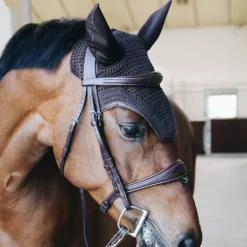 Discount - Bonnet Wellington cuir combi Anti-bruits Bonnets Pour Chevaux|Cso