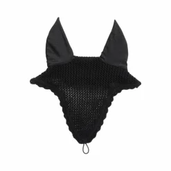 Bonnets Pour Chevaux*Kentucky Horsewear - Bonnet anti-bruit long Noir