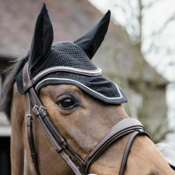 Bonnets Pour Chevaux|Cso*Kentucky Horsewear - Bonnet Wellington basic velvet Noir
