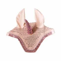 Best - Bonnet anti-mouches Wellington Licorne pailleté tendre Bonnets Poneys|Collection "Minis" Kentucky
