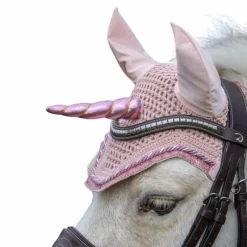 Best - Bonnet anti-mouches Wellington Licorne pailleté tendre Bonnets Poneys|Collection