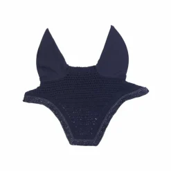 Bonnets Pour Chevaux|Cso*Kentucky Horsewear - Bonnet pour cheval Wellington Glitter Stone marine