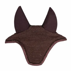 Bonnets Pour Chevaux|Cso*Kentucky Horsewear - Bonnet anti-bruit Glitters Marron