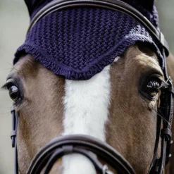 Clearance - Bonnet anti-mouches foncé Bonnets Pour Chevaux|Cso