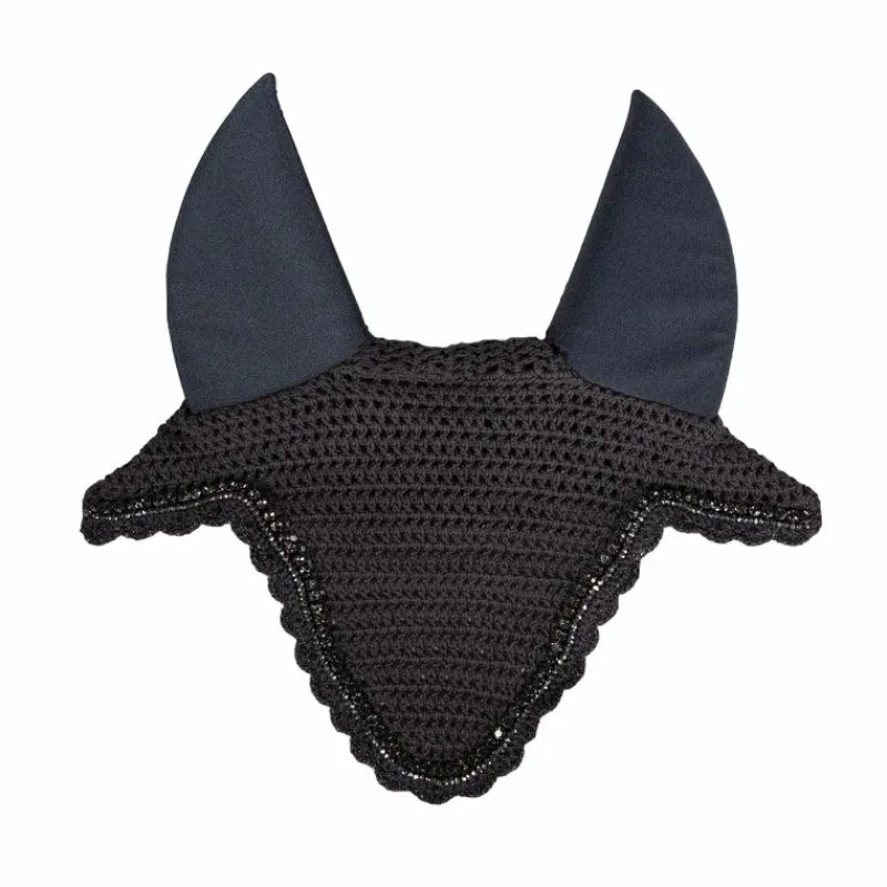 Bonnets Pour Chevaux*Kentucky Horsewear - Bonnet Long stone & Pearl anti-bruits gris