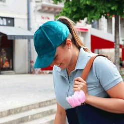 Casquettes/ Chapeaux*Kentucky Horsewear - Casquette Velvet Emeraude Bleu