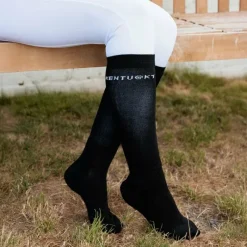Chaussettes D'Équitation*Kentucky Horsewear - Chaussettes d'équitation Glitter x3 Noir
