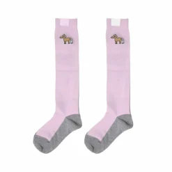 - Chaussettes d'équitation Sammy rose clair (x1) Chaussettes D'Équitation