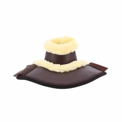 Outlet - Cloches chevaux cuir et mouton /naturel Horseball|Concours Complet D'Equitation