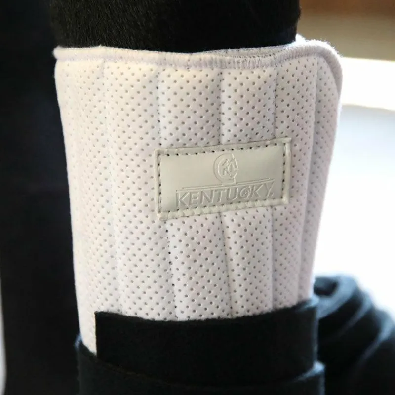Sous-Bandes*Kentucky Horsewear - Cotons de travail pad absorb / blanc (x4) Noir