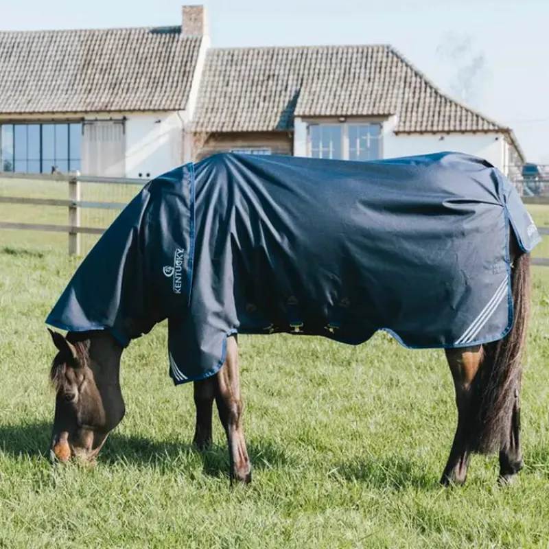 New - Couverture d'extérieur Turnout Rug All Weather waterproof comfort 400g Couvertures Et Chemises