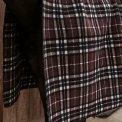 Couvertures Et Chemises*Kentucky Horsewear - Couverture Séchante carré heavy carreaux brun Marron