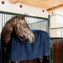 Couvertures Et Chemises*Kentucky Horsewear - Couverture Séchante carré heavy Marine
