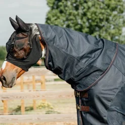 Couvertures Et Chemises*Kentucky Horsewear - Couverture combo anti-mouches et imperméable Marine