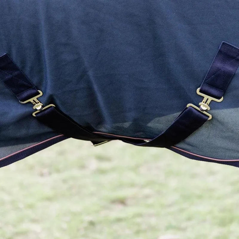 Couvertures Et Chemises*Kentucky Horsewear - Couverture combo anti-mouches et imperméable Marine