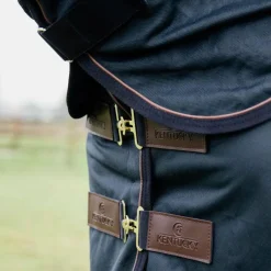 Couvertures Et Chemises*Kentucky Horsewear - Couverture combo anti-mouches et imperméable Marine