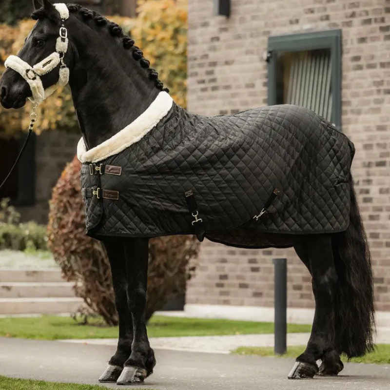 Élevage|Collection "Minis" Kentucky*Kentucky Horsewear - Couverture de présentation 160g Noir