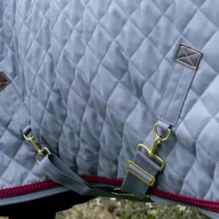 New - Couverture de présentation Corde Tressée denim/ bordeaux Collection 