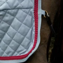 New - Couverture de présentation Corde Tressée denim/ bordeaux Collection 