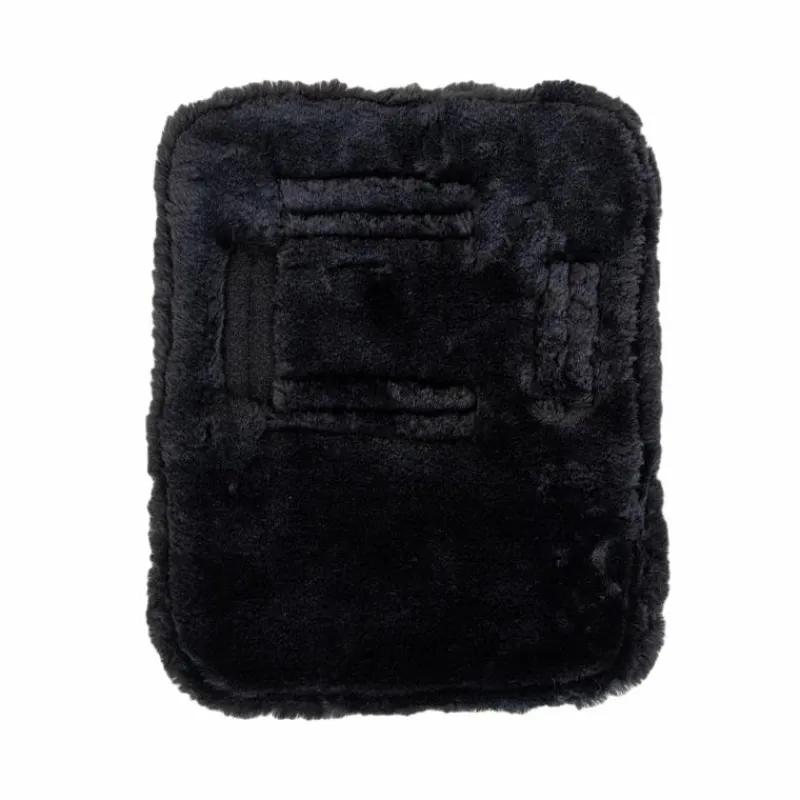 Couvertures Et Chemises*Kentucky Horsewear - Extension de poitrail mouton vegan 2 boucles Noir