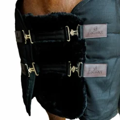 Couvertures Et Chemises*Kentucky Horsewear - Extension de poitrail mouton vegan 2 boucles Noir