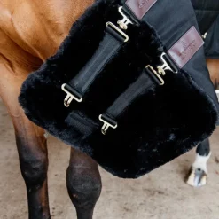 Couvertures Et Chemises*Kentucky Horsewear - Extension de poitrail mouton vegan 2 boucles Noir