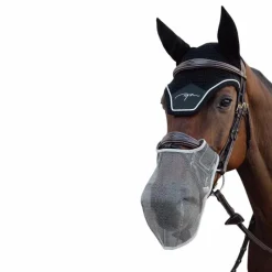 Masques Anti-Mouches|Masques Anti-Mouches*Kentucky Horsewear - Filet de nez anti-mouches Gris