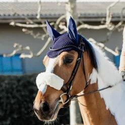 Hot - Fourreau de muserolle blanc Horseball|Concours Complet D'Equitation