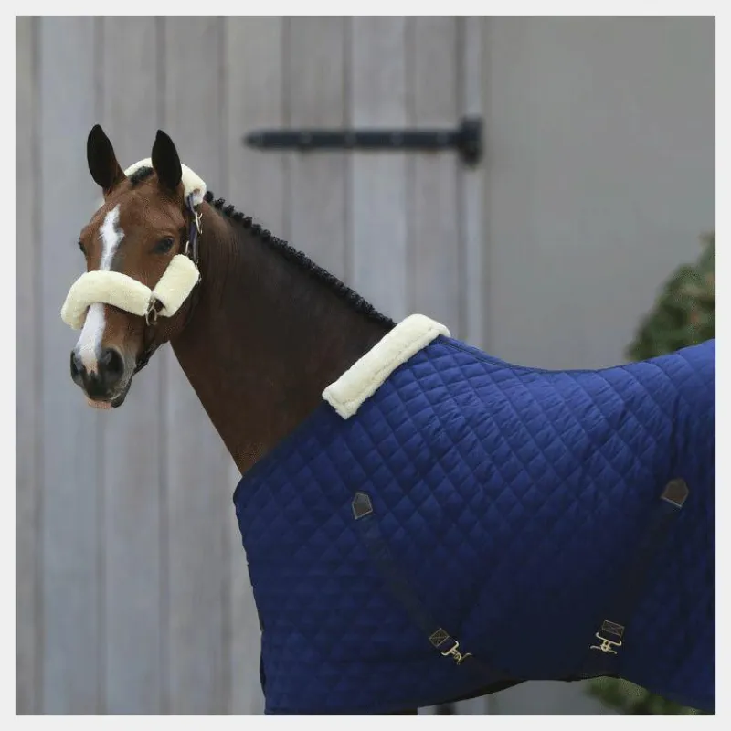 Best - Fourreaux de licol mouton blanc 4 pcs Concours Complet D'Equitation|Accessoires De Licols