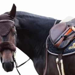 Horseball|Concours Complet D'Equitation*Kentucky Horsewear - Fourreau de muserolle Marron