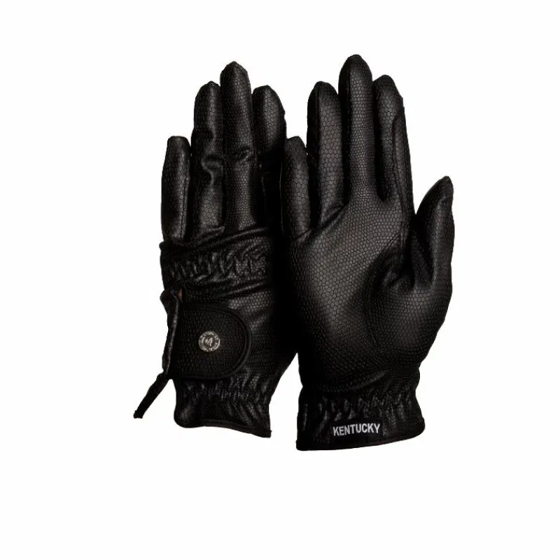 Gants D'Équitation*Kentucky Horsewear - Gants d'équitation Grip Noir