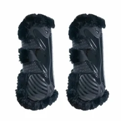 Sale - Guêtres ouvertes mouton vegan Bamboo Elastique x2 Guêtres Ouvertes