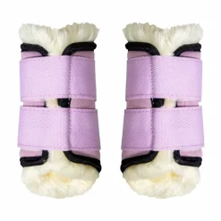 Collection "Minis" Kentucky|Guêtres Fermées*Kentucky Horsewear - Guêtres mouton antérieurs paillette Sammy Collection vieux Rose