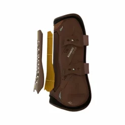 Guêtres Ouvertes*Kentucky Horsewear - Guêtres ouvertes Bamboo Elastic x2 Marron