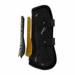 Guêtres Ouvertes*Kentucky Horsewear - Guêtres ouvertes Bamboo Elastic x2 Noir