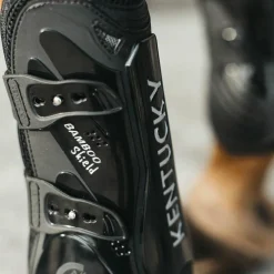 Guêtres Ouvertes*Kentucky Horsewear - Guêtres ouvertes Bamboo Elastic x2 Noir