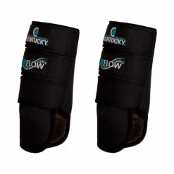 Collection "Minis" Kentucky|Guêtres Fermées*Kentucky Horsewear - Guêtres de cross antérieurs 3D Air Flow Skin Friendly Noir