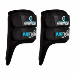 Guêtres Fermées*Kentucky Horsewear - Guêtres de cross courtes postérieurs 3D Air Flow Skin Friendly Noir
