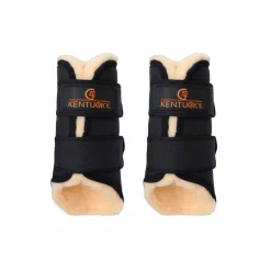 Guêtres Fermées*Kentucky Horsewear - Guêtres cheval Solimbra postérieurs x2 Noir