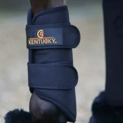 Guêtres Fermées*Kentucky Horsewear - Guêtres cheval 3D Spacer Turnout Boots x2 Noir