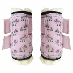 Collection "Minis" Kentucky|Guêtres Fermées*Kentucky Horsewear - Guêtres mouton antérieurs Sammy Collection vieux Rose