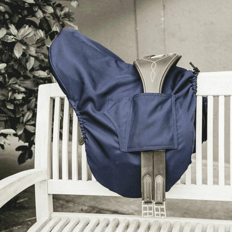 - Housse de selle CSO bleu marine Sacs Et Coffres D’Écuries|Housses De Selles