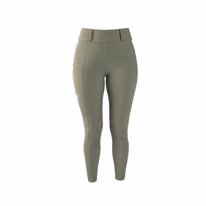 Leggings D'Équitation*Kentucky Horsewear - Legging d'équitation femme Classic dusty green full grip Vert