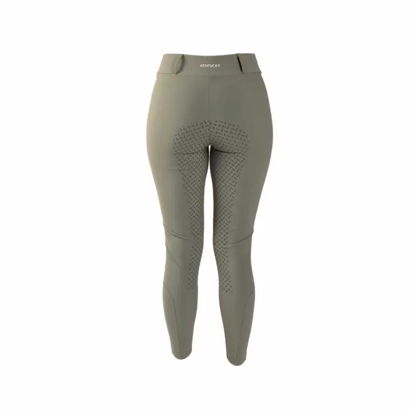 Leggings D'Équitation*Kentucky Horsewear - Legging d'équitation femme Classic dusty green full grip Vert